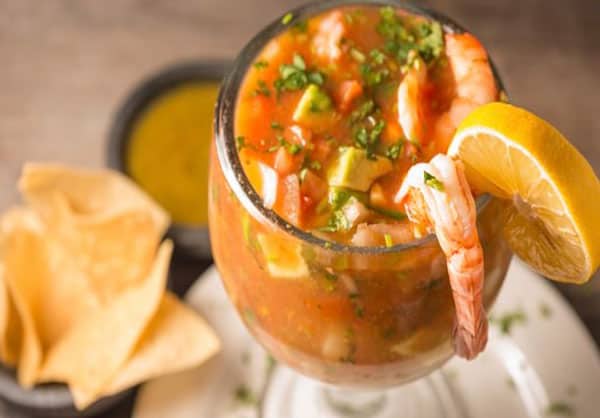 ceviche de camarones