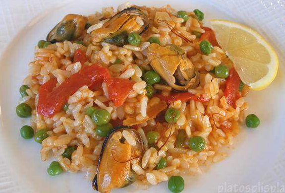 Arroz de Mejillones Caribeño