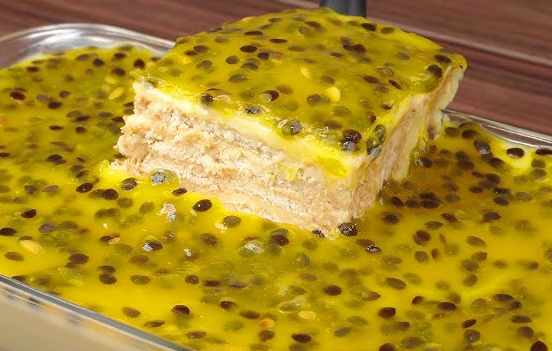 Postre de Maracuyá Quindiano